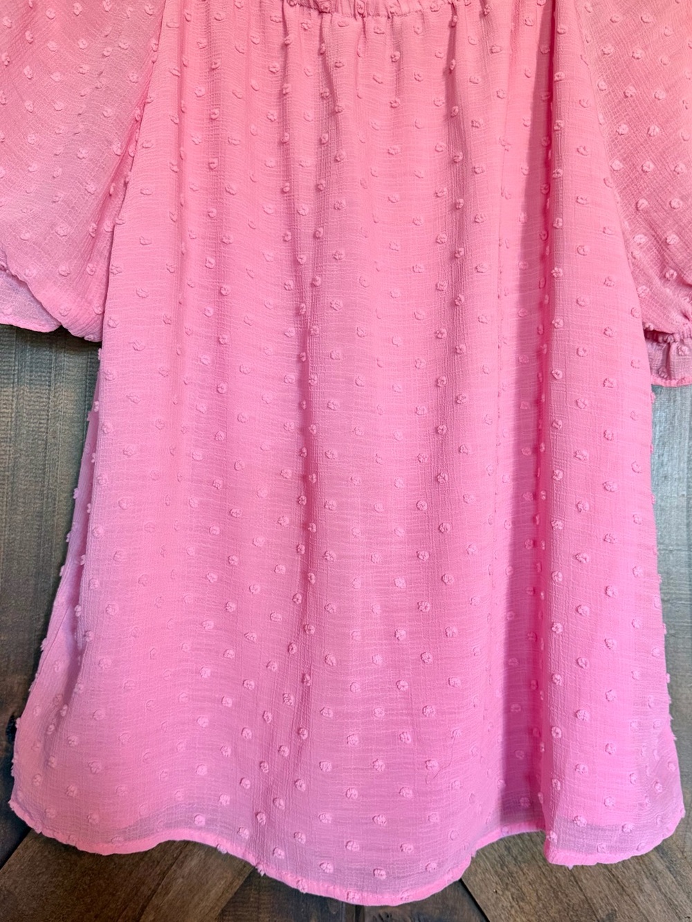 EUC CeCe Bubblegum Pink Scoop Neck Blouse - Picture 7 of 12